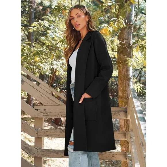 Women's Oversized Cozy Fall Long Cardigan Sweater Jacket for Winter Outfits